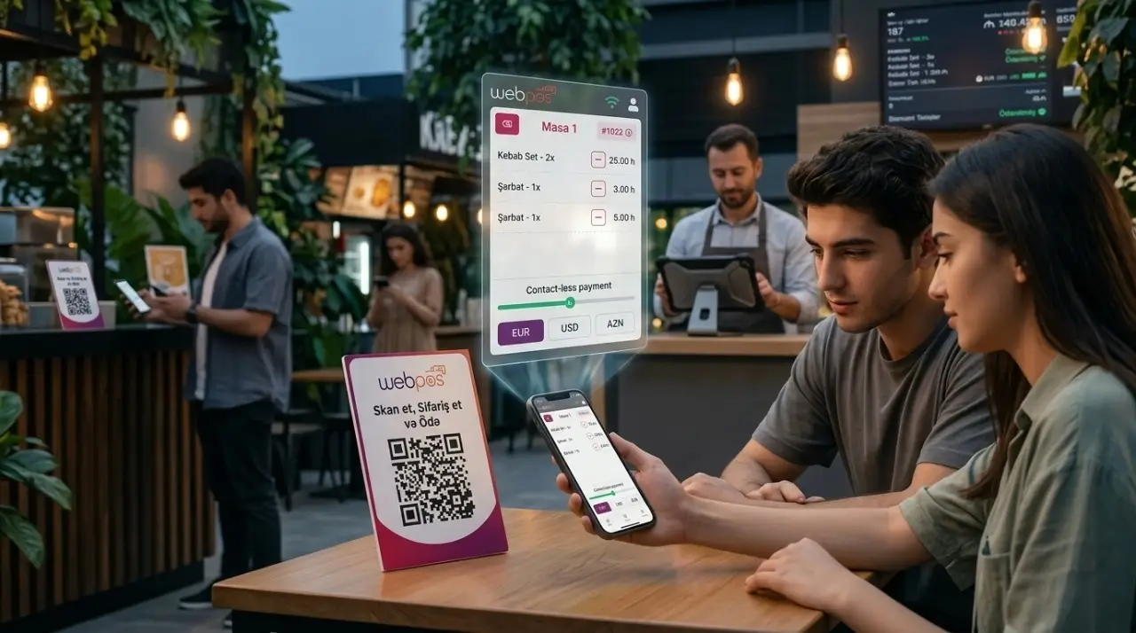 Жылдам QR Мәзір Жүйесі